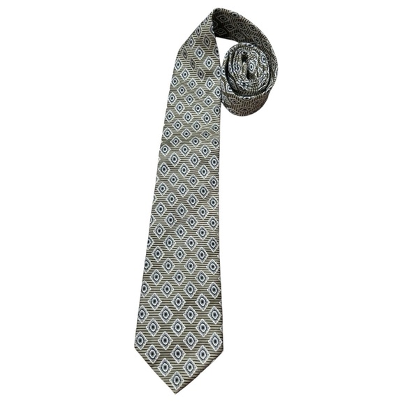 Zianetti Italian Silk Collection Men’s 100% Silk Neck Tie Career Dress Formal - Picture 1 of 5